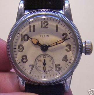 Elgin 554 WWII watch